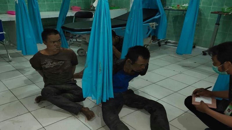 Sembunyi Di Persawahan Tiga Tahanan Kabur Didor Prokalteng 9330