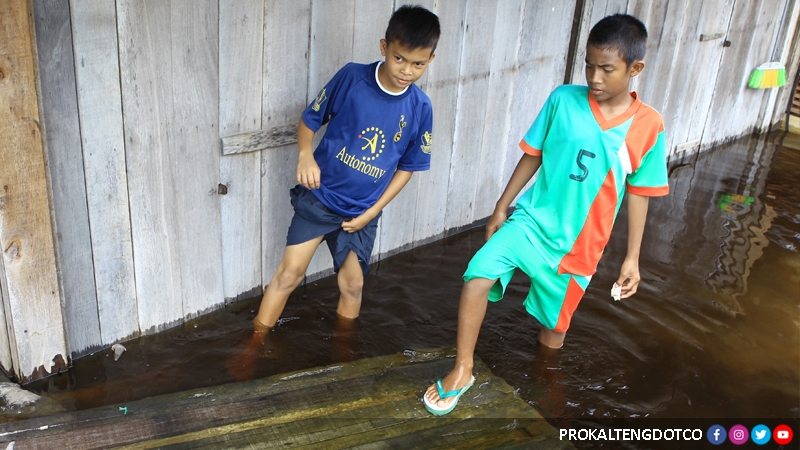 Kini Palangka Raya Naik Status Tanggap Darurat Banjir Prokalteng