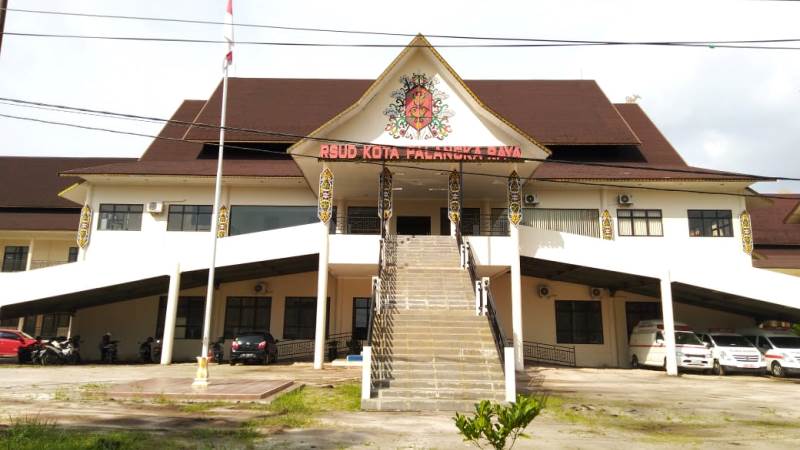 RSUD Kota Palangka Raya di Kelurahan Kalampangan, Kecamatan Sabangau