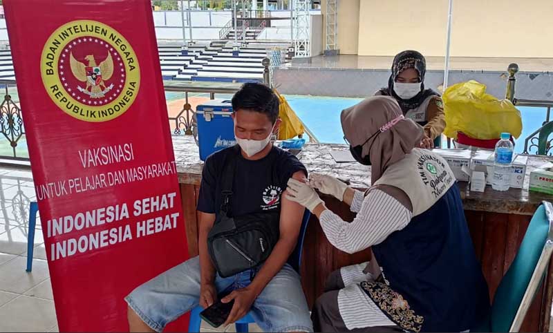 vaksinasi Binda Kalteng di Barito Utara