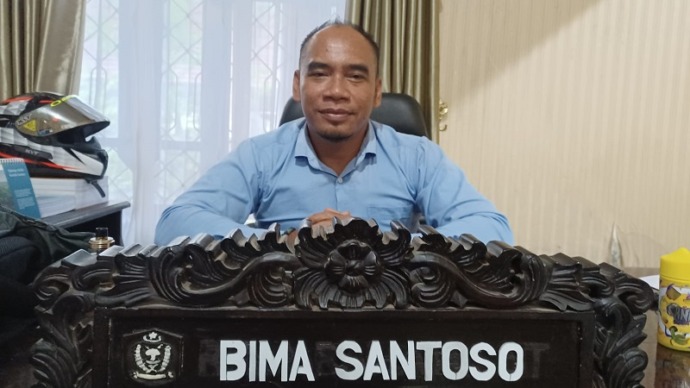 Sekertaris Komisi IV DPRD Kotim, Bima Santoso. Meminta pemerintah daerah menindak tegas Tersus danTUKS yang tidak mengantongi izin amdal