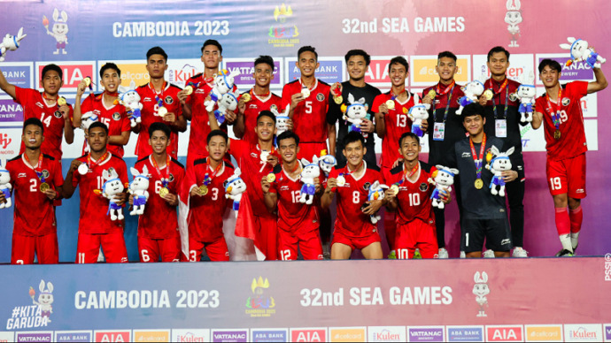Arak-arakan akan digelar dalam rangka menyambut dan mengapresiasi Timnas U-22 Indonesia yang meraih emas dalam SEA Games 2023.(FOTO : PSSI)