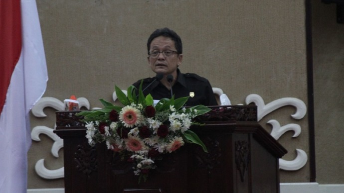 Ketua Komisi I DPRD Kalteng Yohannes Freddy Ering