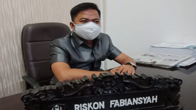 Anggota Komisi II DPRD Kabupaten Kotawaringin Timur (Kotim) Riskon Fabiansyah