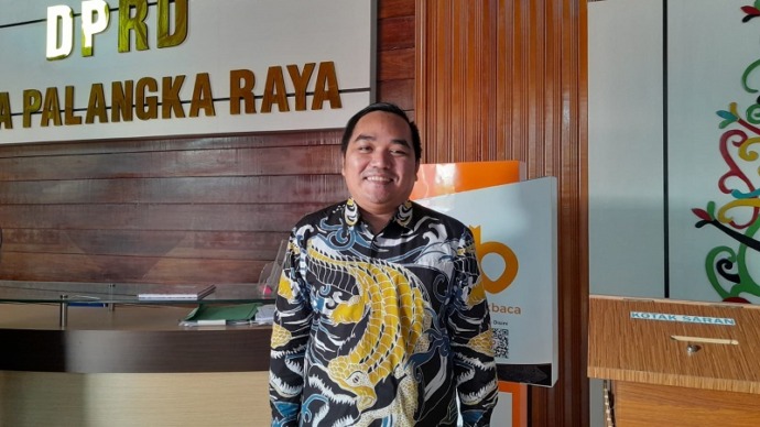 Sekretaris Komisi B DPRD Kota Palangkaraya Reja Framika (FOTO:MARINI/PROKALTENG.CO)