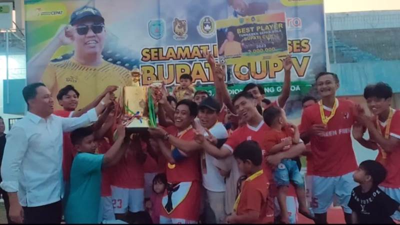 Andesku FC Juara Sepak Bola Bupati Cup V Lamandau