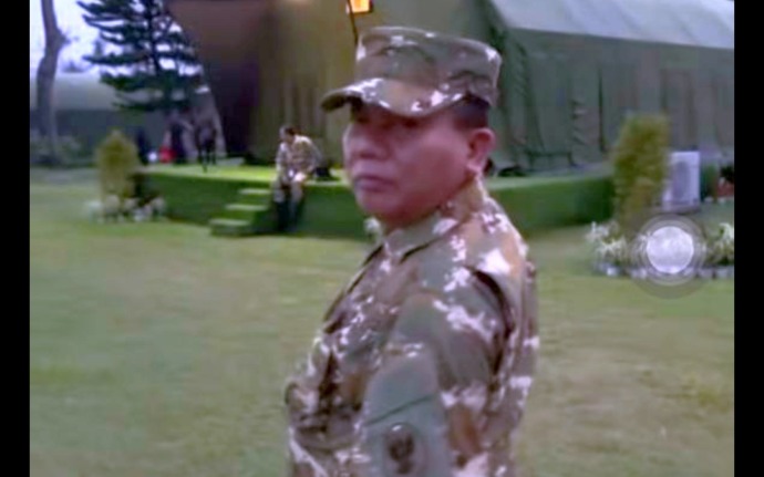 Bupati Kapuas Wiyatno saat mengikuti retret di Akademi Militer Magelang (SSVIDEO)