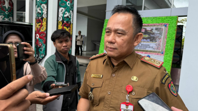 Kepala Dinas ESDM Kalteng Vent Christway (HAFIDZ/PROKALTENG)