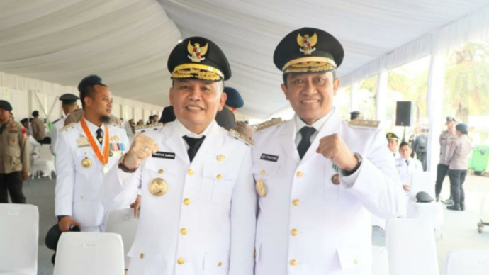 Agustiar Sabran dan Edy Pratowo (MMC KALTENG)