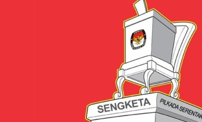 Ilustrasi sengketa pilkada. (KALTENG POS)
