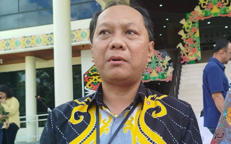Deputi Bisnis Area Banjarmasin (Kalteng-Kalsel), Anwar Yusuf saat diwawancarai awak media (Foto : IST)