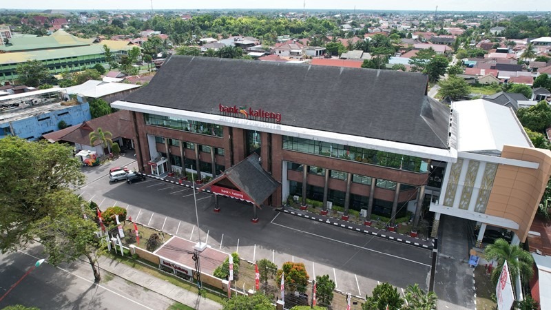 Kantor Pusat PT. BANK KALTENG, Jalan RTA.Milono No.12, Palangka Raya. (FOTO BANK KALTENG)