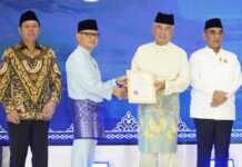 Mukhtarudin Terima Gelar “Tun Perak” dari DMDI, Diakui Berjasa bagi Dunia Melayu-Islam