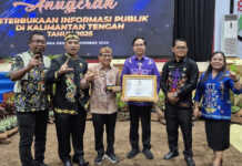 Lamandau Raih Penghargaan Informatif dalam Anugerah Keterbukaan Informasi Publik Kalteng 2025