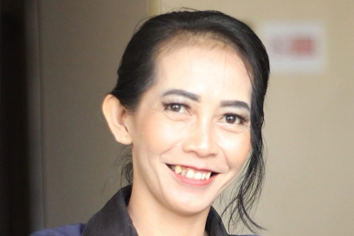 Anggota Satgas PPA Kalteng, Widya Kumala. (ist)