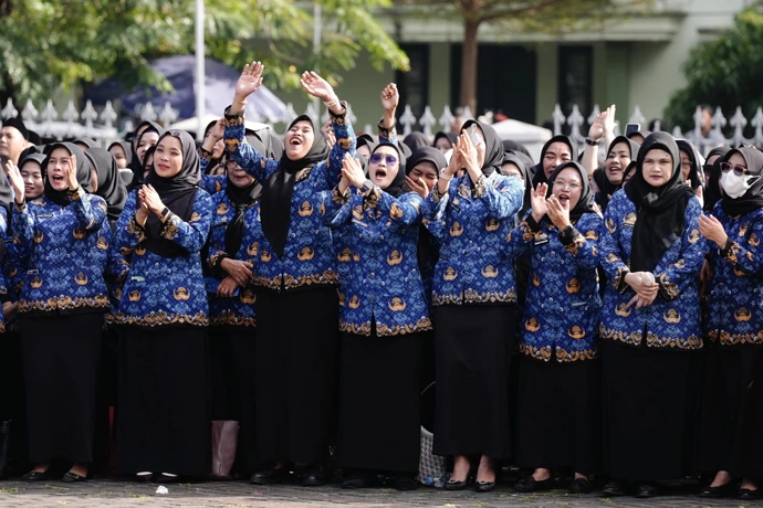 Potret 6.624 ASN PPPK Pemprov Sulsel Formasi 2024 Usai Terima SK