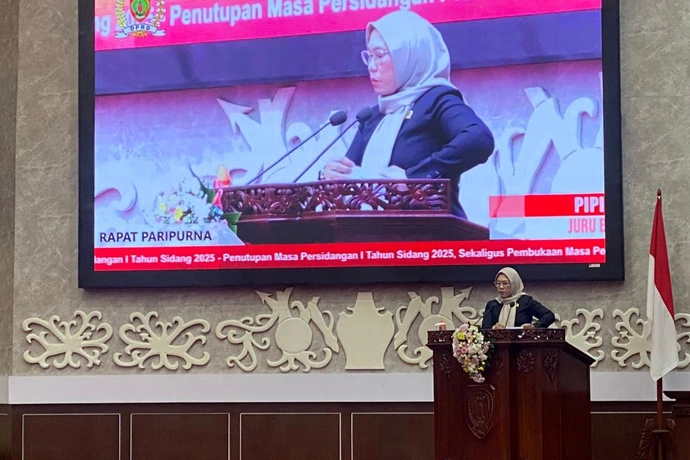Sekretaris Komisi I DPRD Provinsi Kalteng, Pipit Setyorini. (AnandriProkalteng.co)