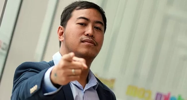 Stand up comedian, Pandji Pragiwaksono