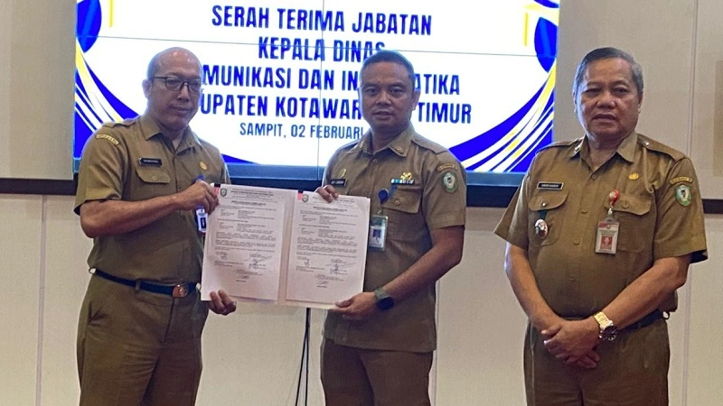 4_Sertijab Diskominfo Kotim