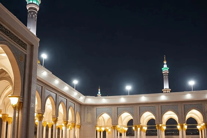 Ilustrasi Masjidil Haram.