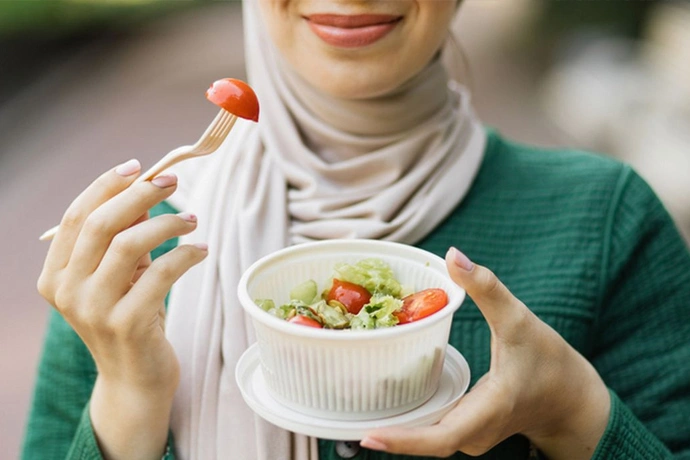 Ilustrasi program diet.