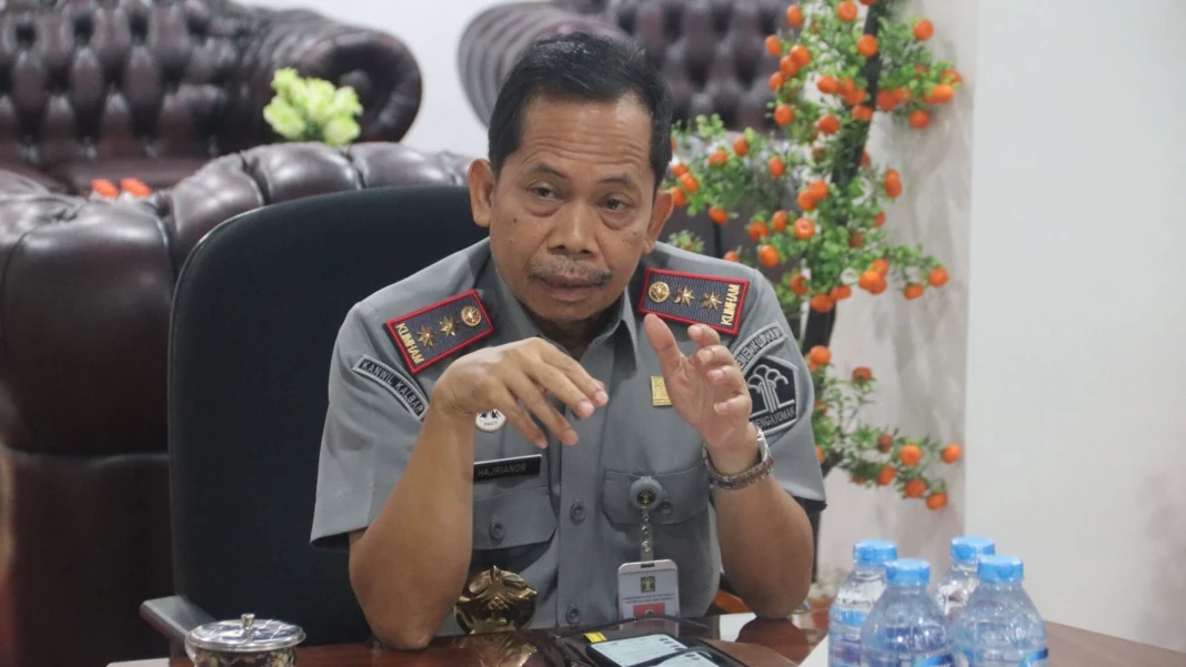 Kakanwil Kemenkum Kalteng Hajrianor.