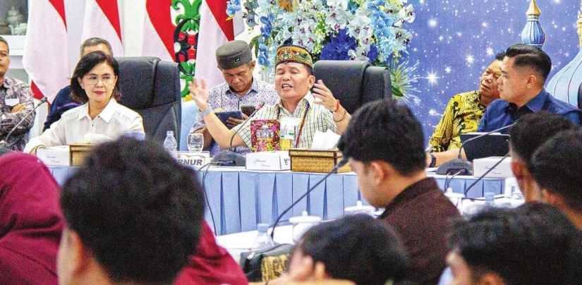 gubernur bertemu pemuda