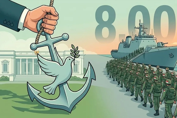 Ilustrasi BOP yang melibatkan Indonesia. (aikp)