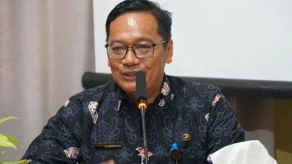 Kepala Distanketpang Kota Palangka Raya, Sugiyanto. (MC Kota Palangka Raya)