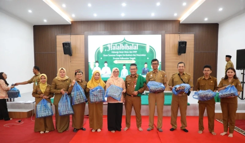 Halal Bihalal Dinas TPHP Kalteng Perkuat Sinergi dan Kebersamaan ASN