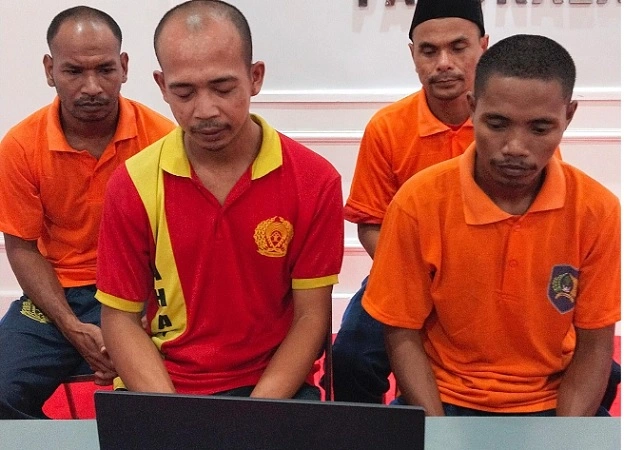 Diduga Curi 2,3 Ton Sawit, Empat Pria di Lamandau Jalani Sidang Perdana