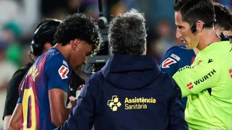 Cedera Hamstring, Lamine Yamal Absen Hingga Akhir Musim Namun Bisa Bermain di Piala Dunia 2026