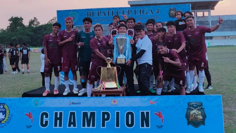 Tumbangkan Batu Kotam FC, Ripon FC Juara Bupati Cup 4 Lamandau 2026