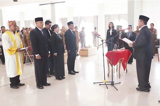 Lantik 39 Kepala Sekolah, Bupati Berharap Kepemimpinan Baru Bawa Perubahan Nyata