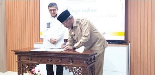 Wabup Kobar Serahkan Dokumen LKPD Tahun 2025 ke BPK RI Agar Dapat Diperiksa Sesuai yang Ditentukan