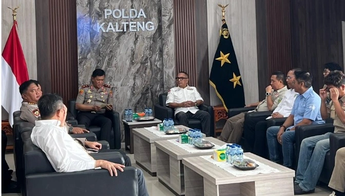 IOF Kalteng Audiensi dengan Kapolda, Bahas Persiapan Event Kejurnas Adventure Seri 2 di Tangkiling