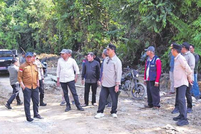 Bupati Barito Utara Pastikan Pembangunan Tepat Sasaran