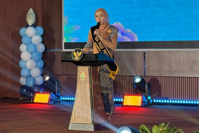 Peringatan Hari Kartini, Bunda PAUD Kalteng Dorong Anak Tampil Percaya Diri dan Kreatif