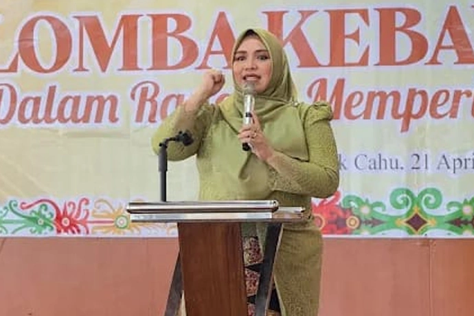 Wakil Ketua I DPRD Murung Raya Sampaikan Pesan Semangat Hari Kartini 2026