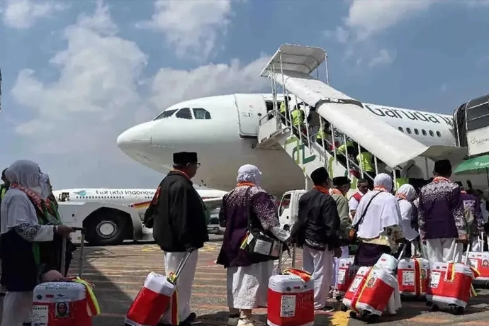 391 Jemaah Haji Kloter Pertama Diberangkatkan ke Tanah Suci Hari Ini