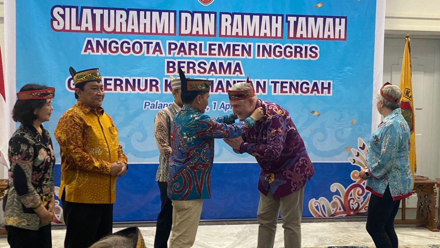 Gubernur Kalteng Terima Anggota Parlemen Inggris, Buka Peluang Kerja Sama Strategis