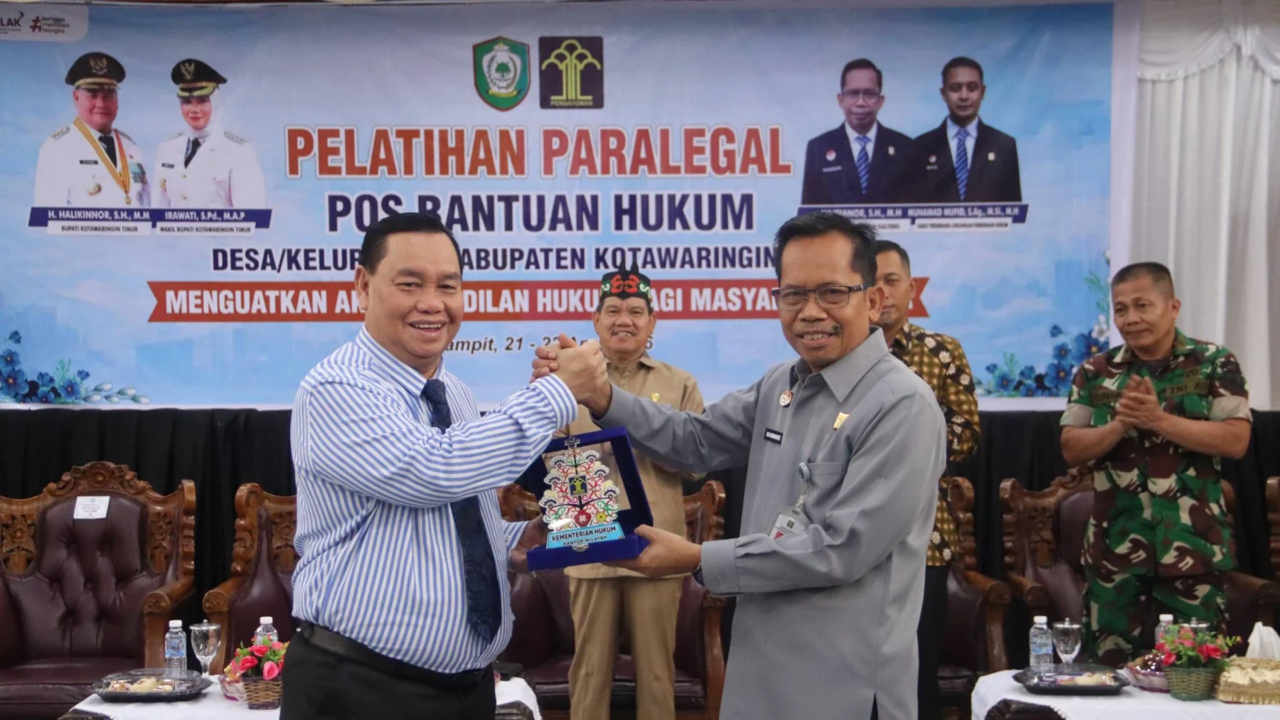 Paralegal Kotim Diperkuat, Warga Kini Lebih Mudah Akses Bantuan Hukum Lewat Posbankum