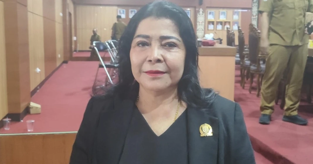 Wakil Ketua II DPRD Kota Palangka Raya, Nenie Adriati Lambung. (Jefrie/Prokalteng.co)
