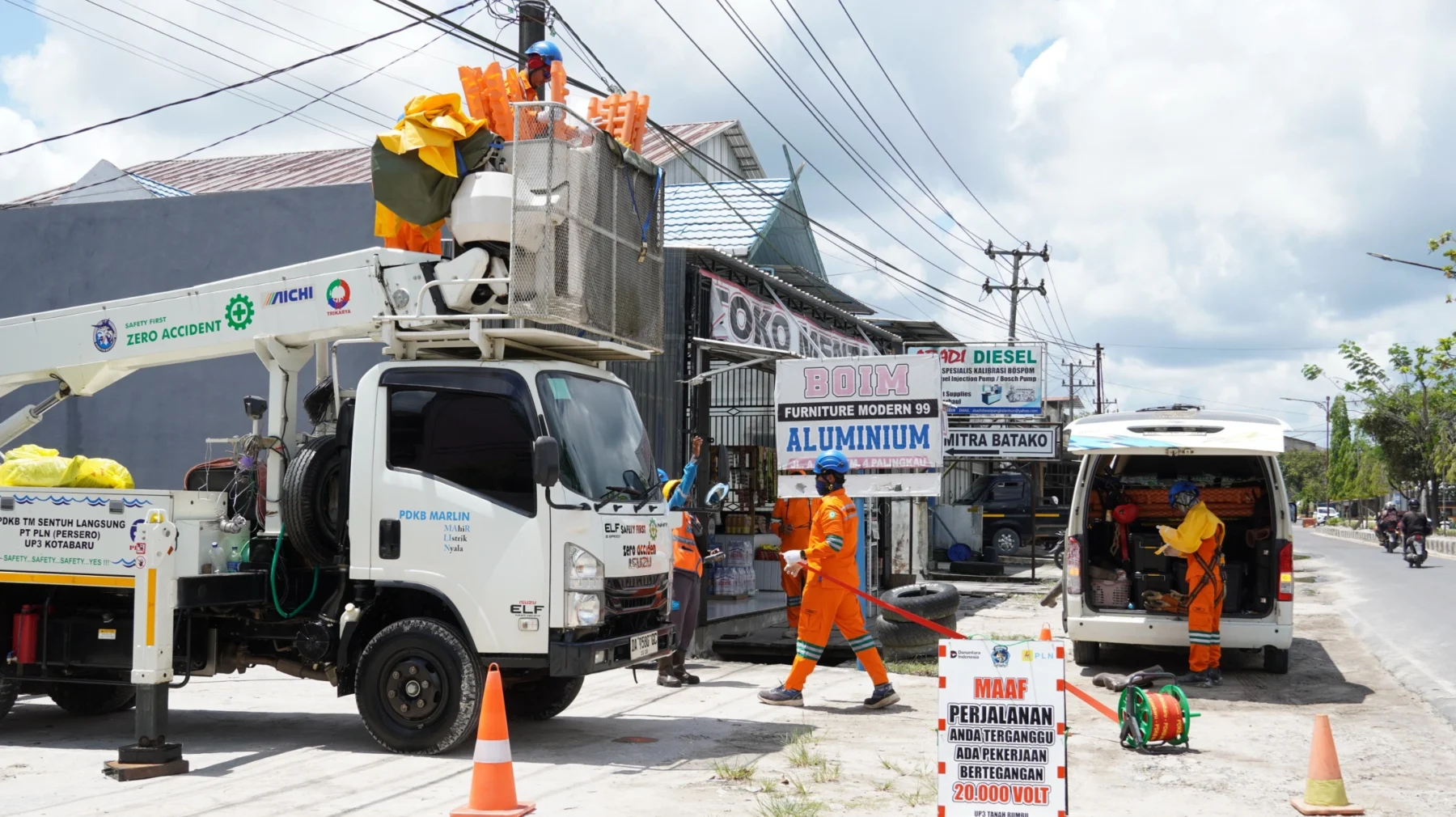 Jelang Peralihan Musim, PLN Kalselteng Perkuat Keandalan Listrik lewat GAES PDKB di Pangkalan Bun