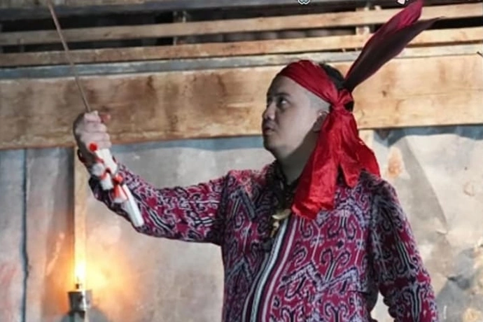 Promosikan Budaya dan Wisata, Bupati Lamandau Debut Akting di Film “Tanah Dayak”