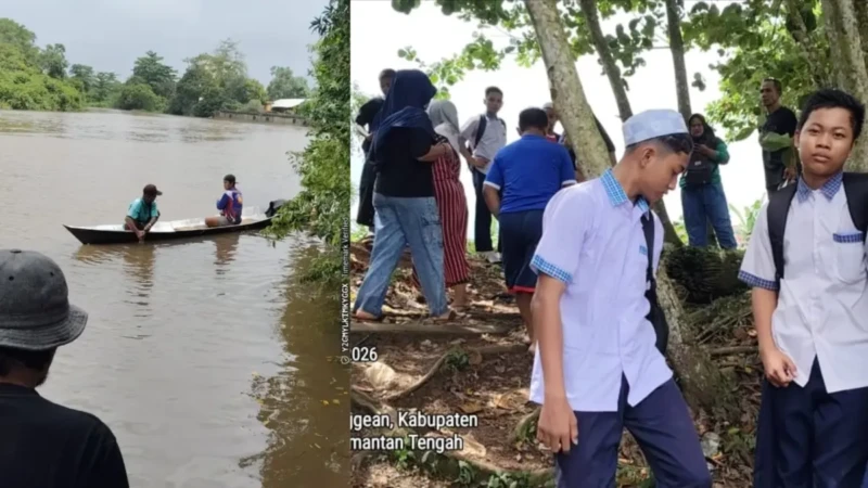 Pelajar 15 Tahun Tenggelam di Sungai Kalibalang, Tim Gabungan Lakukan Pencarian