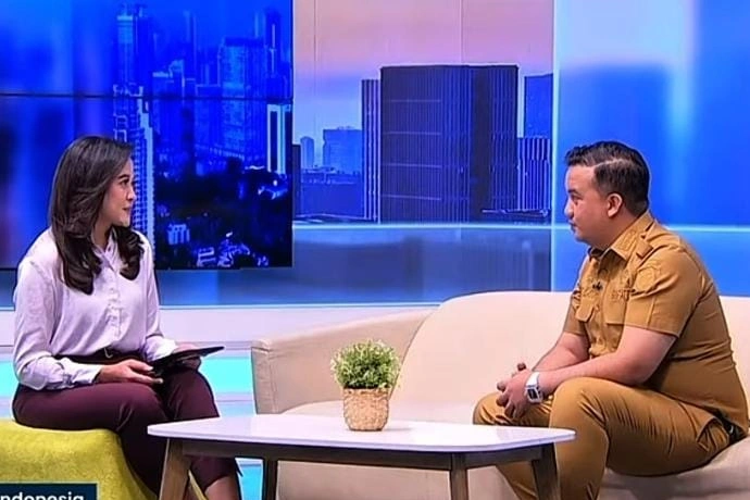 Sesi Wawancara di Metro TV, Bupati Lamandau Tegaskan Komitmen Selesaikan Konflik Plasma