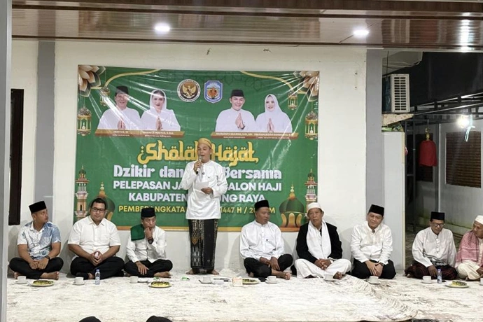 Pemkab Murung Raya Gelar Salat Hajat Bersama Calon Jemaah Haji