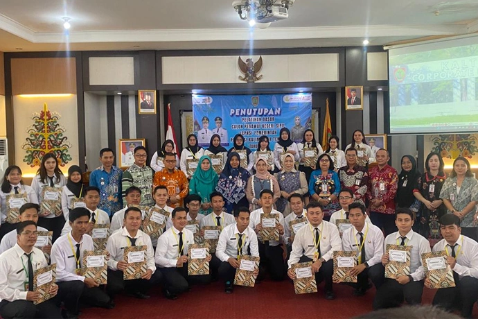 Diikuti 280 Peserta, BPSDM Kalteng Tutup Latsar CPNS Gelombang IV