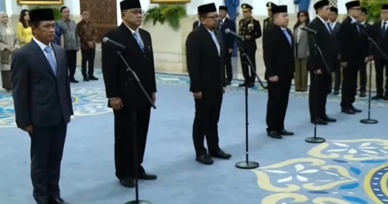 Enam Nama Baru Masuk Kabinet, Presiden Prabowo Lakukan Perombakan
